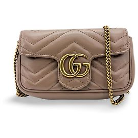 Gucci GG Marmont Flap Matelasse Leather Medium