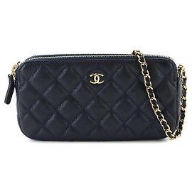 Carteira Chanel Matelassé com corrente dupla