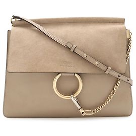 Sac à épaule Chloé Faye en Grayish