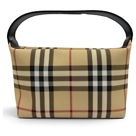 Borsa a mano in pelle Burberry Nova Check