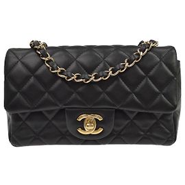 Chanel Classic Single Flap Quilted Lambskin Mini