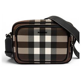 Borsa a tracolla in pelle Burberry Paddy Check