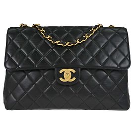 Chanel Classic Single Flap Quilted Lambskin Jumbo