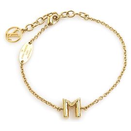 Pulsera con dijes de oro Louis Vuitton