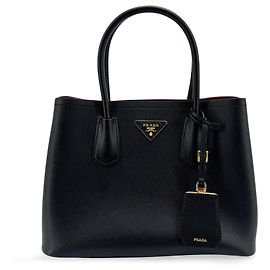 Prada Cuir Double Saffiano Leather Medium