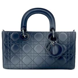Christian Dior Lady D-Joy Cannage Quilt Lambskin Medium