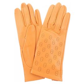 Hermès Hermes Orange Warm Gloves