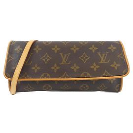 Louis Vuitton Monogram Pochette Twin GM M51852 Shoulder Bag