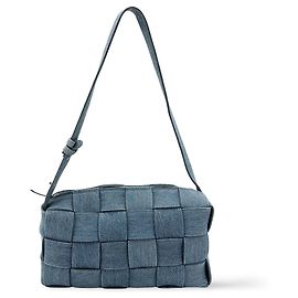 Bottega Veneta Cassette Maxi Intrecciato Denim