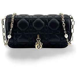 Christian Dior Lady Dior Chain Phone Cannage Quilt Lambskin