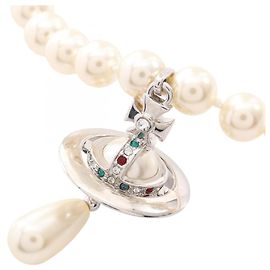 Vivienne Westwood ONE ROW PEARL DROP Choker