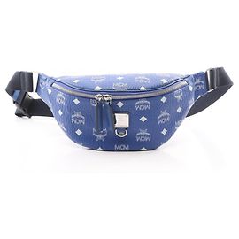 Borsello da vita MCM Visetos Blue