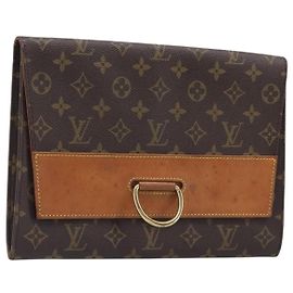 LOUIS VUITTON Monogram Pochette Jena Clutch Bag M51808 LV Auth 202623