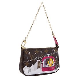 LOUIS VUITTON Vivienne Mini Pochette Accessoires Edition M68490 LV Auth 203323M