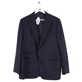 Casaco de lã Hermès azul marinho