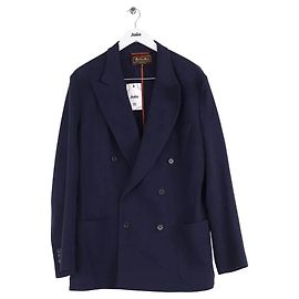 Giacca Loro Piana in cotone blu da uomo