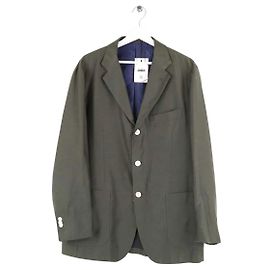 Kiton Anzug aus Baumwolle Khaki