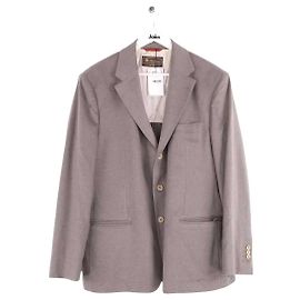 Fato Loro Piana em cashmere cinza XXL