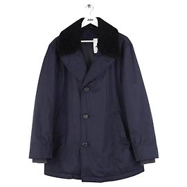 Salvatore Ferragamo Mantel Marineblau