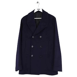 Autre Marque Dior Blue Cashmere Coat