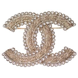 CHANEL CC Schmuck aus goldfarbenem Metall - 103905