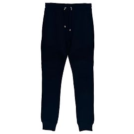  Balmain Logo-Embroidered Sweatpants in Black Cotton 