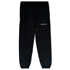 Pantalon de jogging Moncler Genius x Hyke avec imprimé logo en coton noir