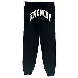  Givenchy Logo-Print Sweatpants in Black Cotton