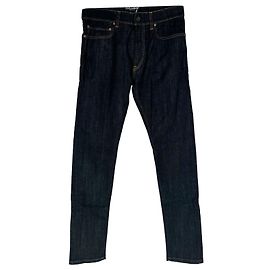 Jeans Capri Dolce & Gabbana con placca logo in cotone nero