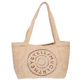 Stella Mc Cartney Borsa Tote in Crochet di Rafia Stella McCartney