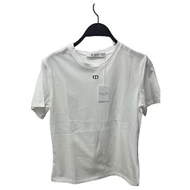 Camiseta Christian Dior Uniforme de algodón blanco