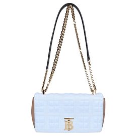 Burberry Laura TB Logo Schultertasche mit Klappe und Kette