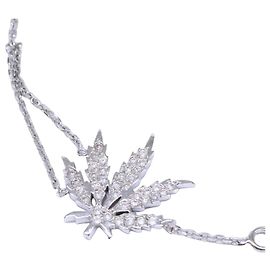Autre Marque Pulsera de dijes Lucien Pellat-Finet en oro blanco