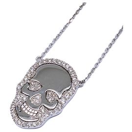 Autre Marque Collana Teschio Lucien Pellat-Finet 750WG