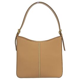 Borsa a tracolla Burberry in pelle beige