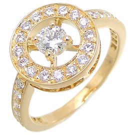 Anel Boucheron 750YG Avalonde Diamante para Mulher