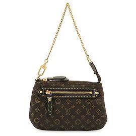 Louis Vuitton Monogram Mini Lin Pochette Accessoires Handtasche