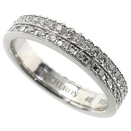 Boucheron Quatre Radiant Half Full Pave Ring in 18K Weißgold