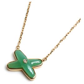 Collana Chaumet in oro rosa 18K con diamante