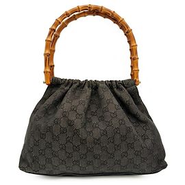 Gucci Bamboo Shoulder Tote Bag Schultertasche