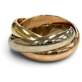 Cartier Trinity Ring in Rosé-, Gelb- und Weißgold