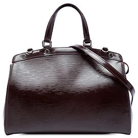 Louis Vuitton Purple Electric Epi Brea MM