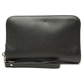 Louis Vuitton Pochette Baikal aus schwarzem Taiga