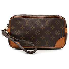 Louis Vuitton Brown Monogram Marly Dragonne PM