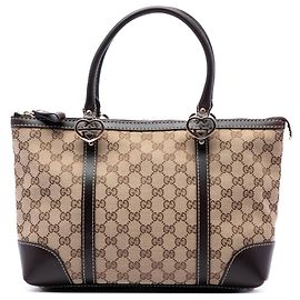 Gucci Lovely Tote aus beigem GG Canvas