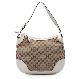 Gucci Charlotte Hobo de lona GG beige