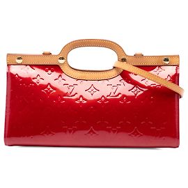 Louis Vuitton Red Monogram Vernis Roxbury Drive