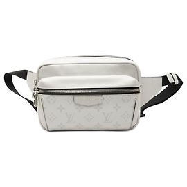 Louis Vuitton White Monogram Taigarama Outdoor Gürteltasche
