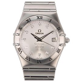 Omega Constellation Automatico 35mm Quadrante Argento 111.10.36.20.52.001