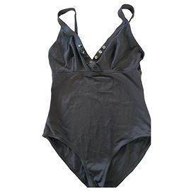 Costume da bagno intero Eres nero con bottoni